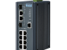 8GE+2G Combo Managed Ethernet Switch, -40~75℃